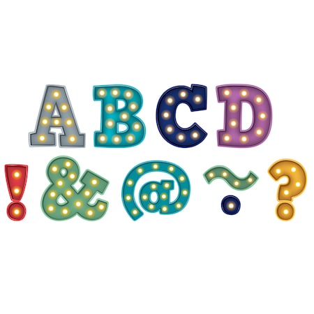Teacher Created Resources Marquee Bold Block 2in Magnetic Letters, PK210 TCR77300